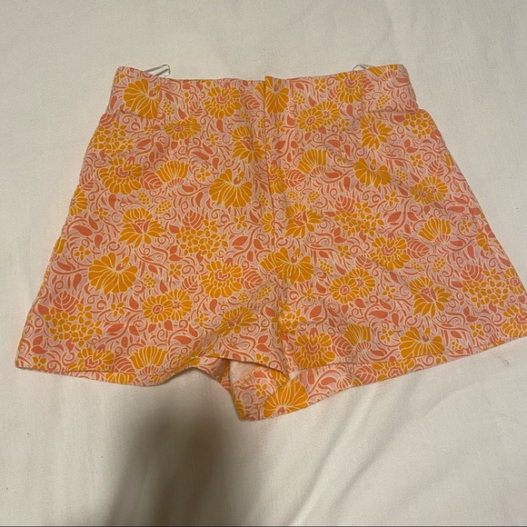 Zara printed linen blend shorts - Picture 5 of 5